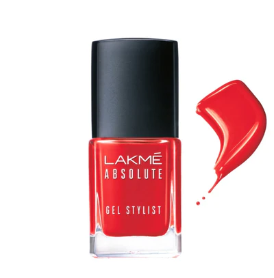 LAKMÉ ABSOLUTE GEL STYLIST NAIL COLOR Blazing 12ml