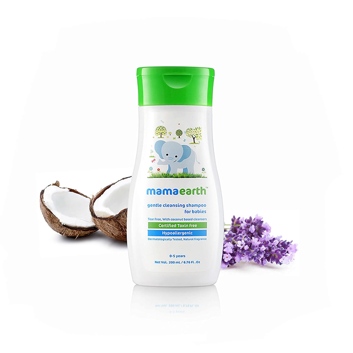 Mamaearth Gentle Cleansing Shampoo For Babies  200ml