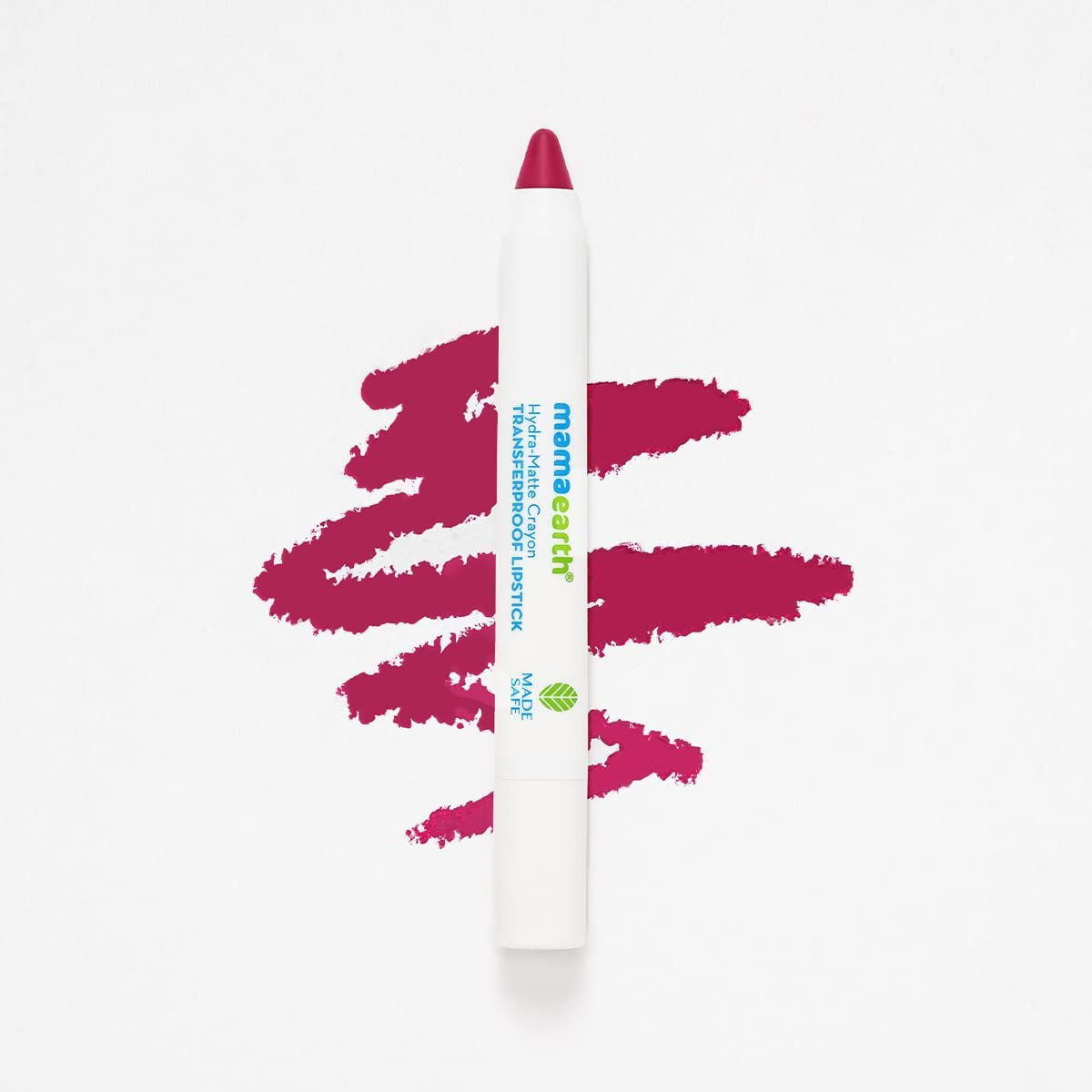 Mamaearth Hydra-Matte Crayon Transferproof Lipstick - 2.4 g - Passion fruit Wine
