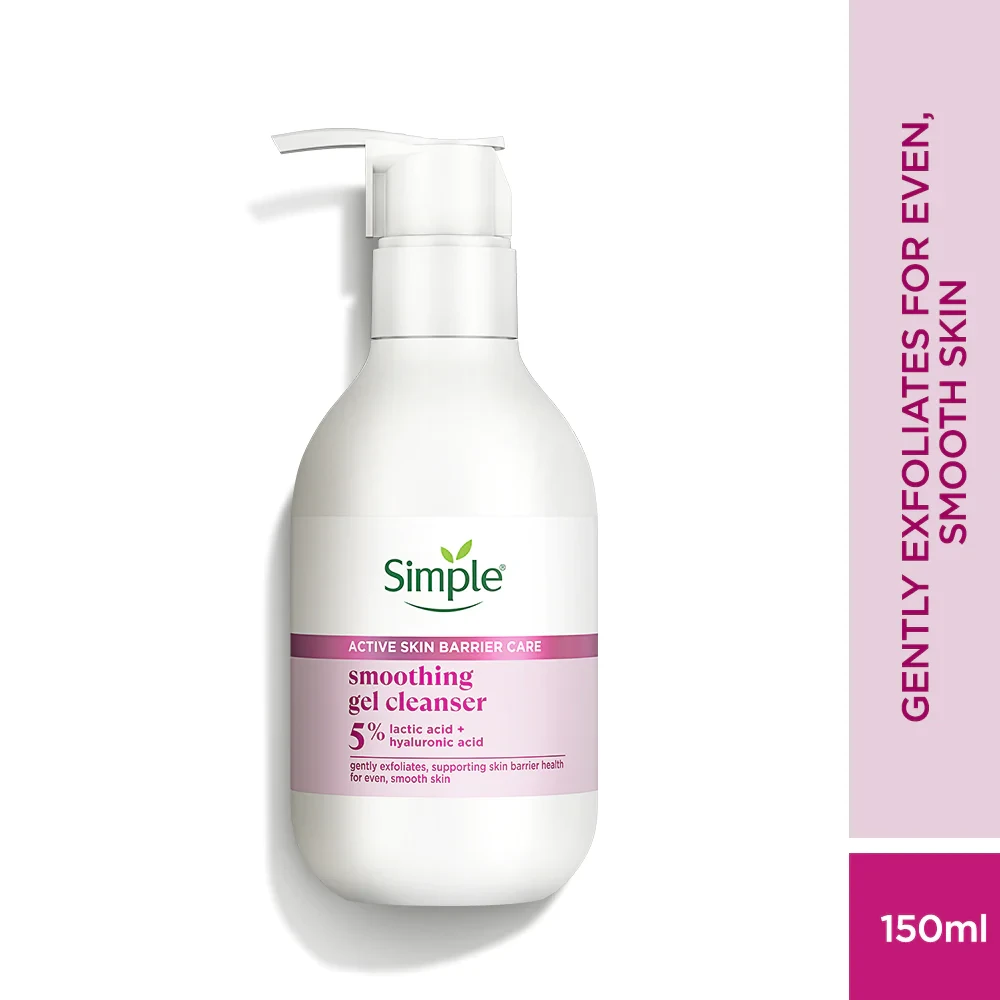 Simple Active Skin Barrier Care Smoothing Gel Cleanser 150 ml