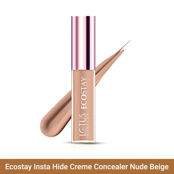 Lotus ECOSTAY Insta Hide Crème Concealer NUDE BEIGE 7g