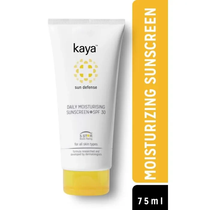 Kaya Daily Moisturizing Sunscreen SPF30 - Lightweight 75 ml
