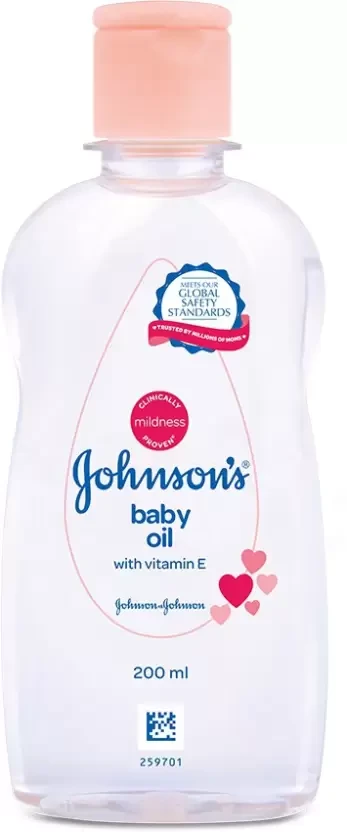 Johnson's  Baby Oil with vitamin E 200ml