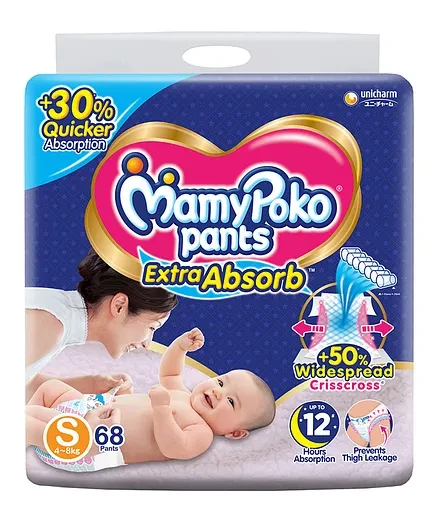 MamyPoko Pants Extra Absorb Small 68s