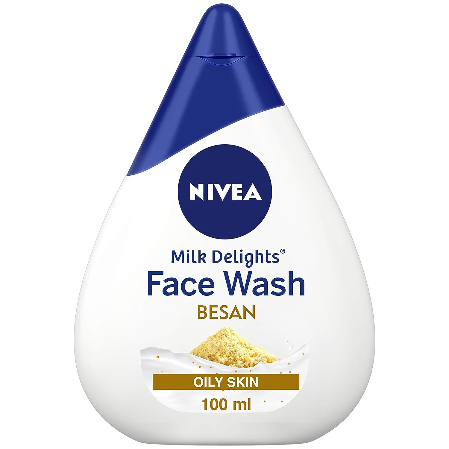 Nivea Milk Delights Besan Oily Skin Face Wash 100ml