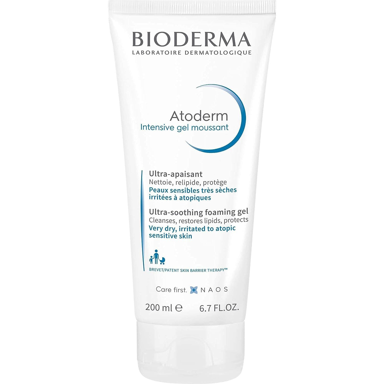Bioderma Atoderm Intensive Gel Moussant Face and Body Gel Wash 200ml