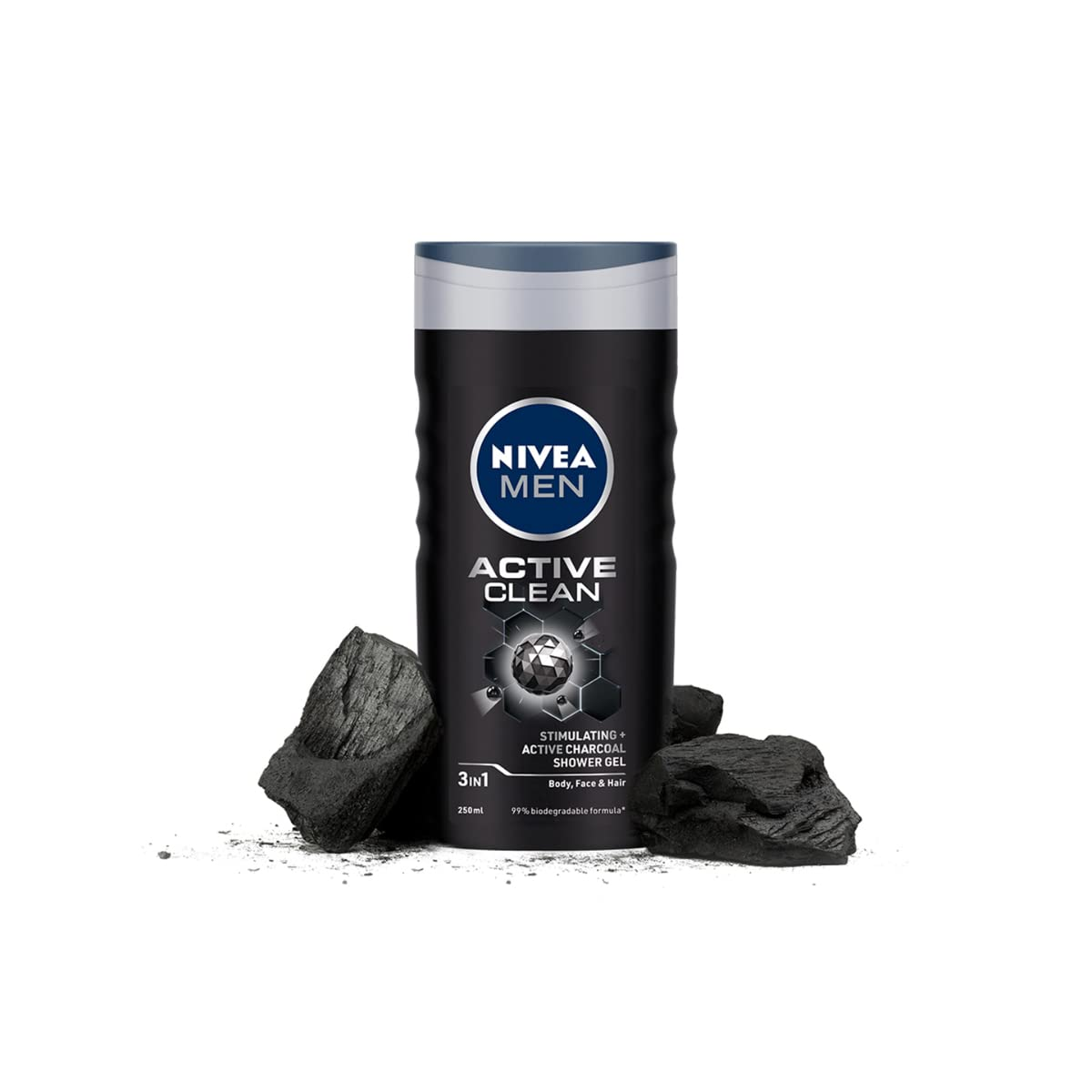 Nivea Men Shower Gel Active Clean 250ml