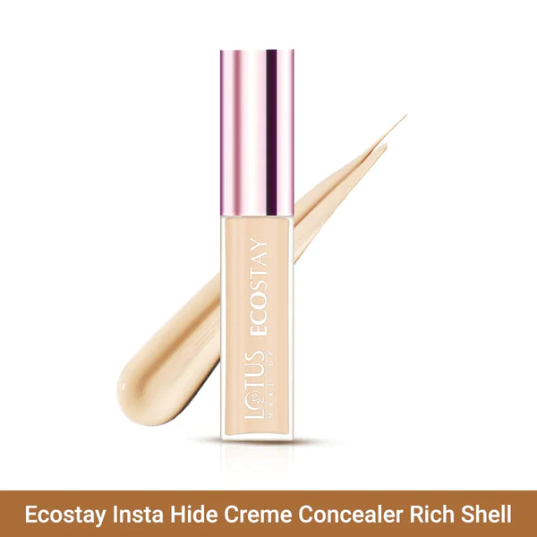 Lotus ECOSTAY Insta Hide Crème Concealer RICH SHELL 7g