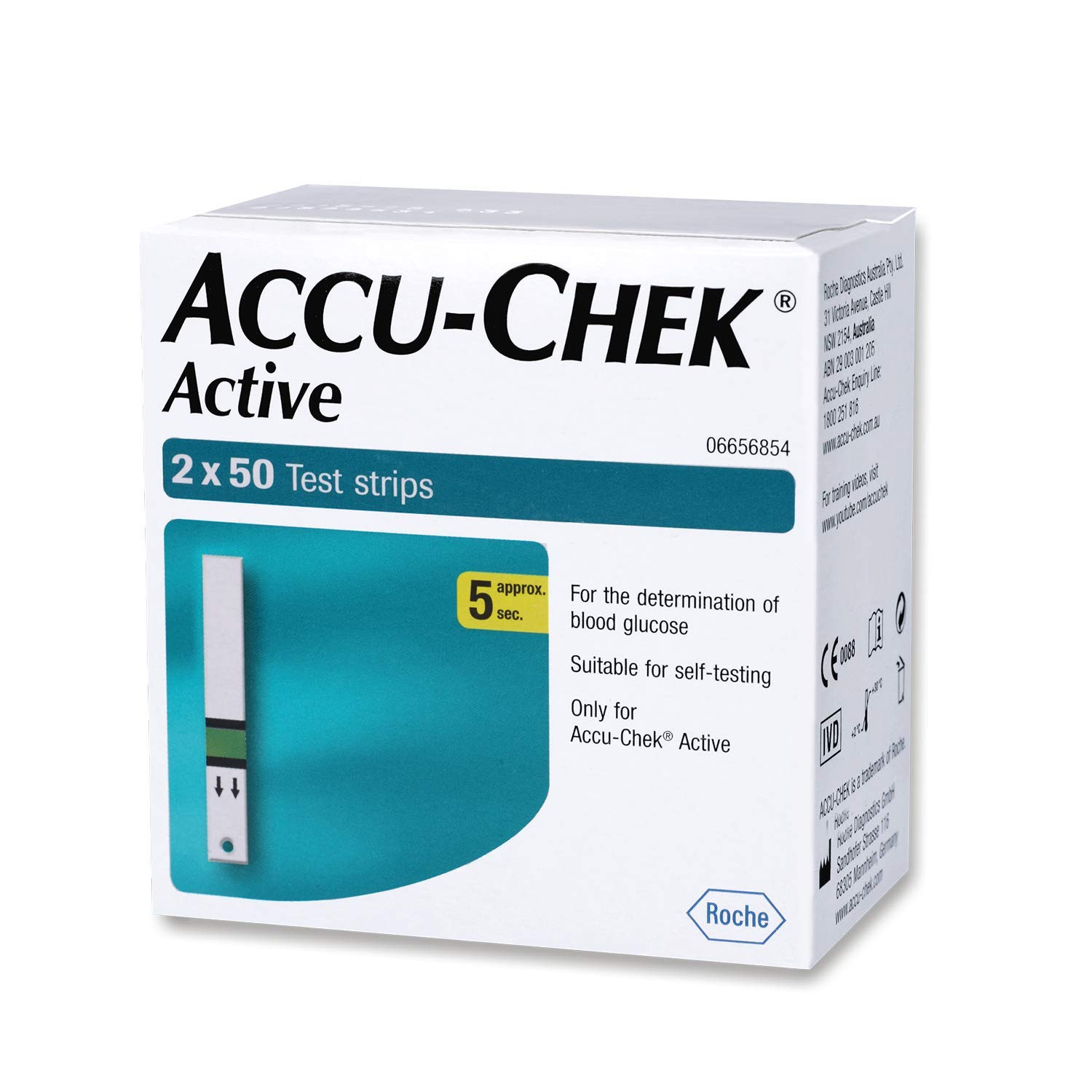 Accu-Chek Active Test Strips, 100 Count