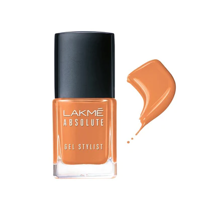 LAKMÉ ABSOLUTE GEL STYLIST NAIL COLOR Peach Sorbet 12ml