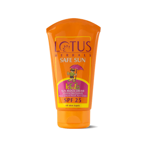 Lotus Safe Sun Kids Sunscreen Cream SPF 25 50g