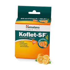 Himalaya Koflet-SF LOZENGES 1x6's Orange 12g