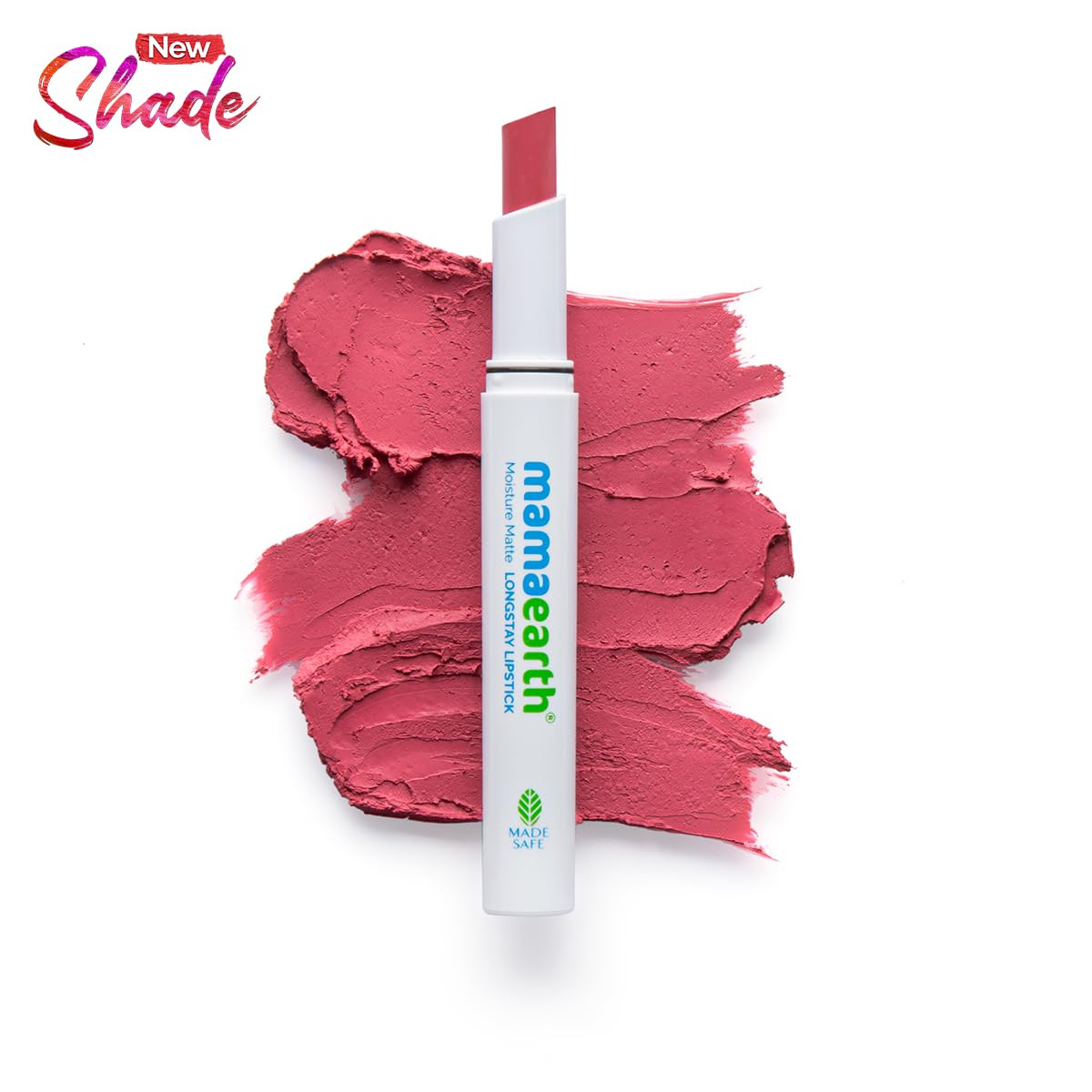 Mamaearth Moisture Matte Long Stay Lipstick - 2g | Pink Lemonade Moisture Matte Long Stay Lipstick - 2g | Pink Lemonade