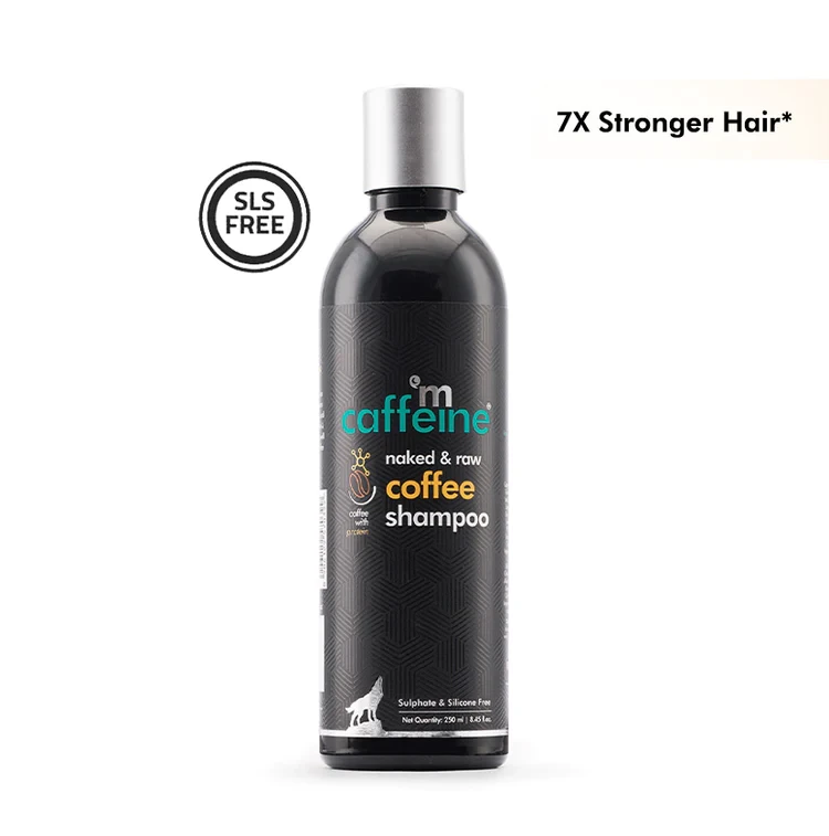 mCaffeine Coffee Shampoo - 250 ml | Sulphate & Silicone Free