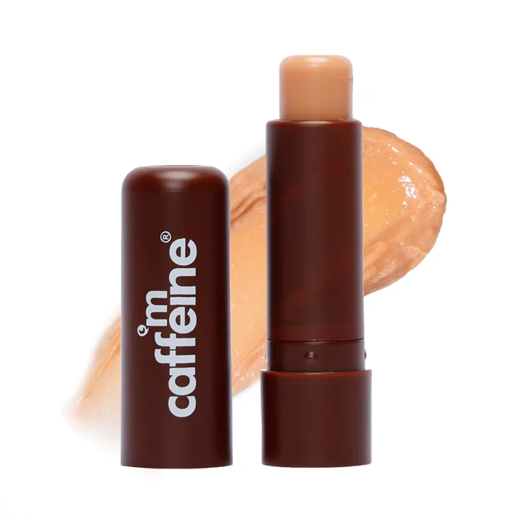 mCaffeine Choco Lip Balm with SPF 20+ for 24h Moisturization | With Cocoa Butter - 4.5g