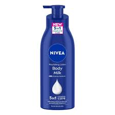 Nivea Nourishing Lotion Body Milk 5 in 1 Complete Care for Dry to Very Dry Skin 400ml