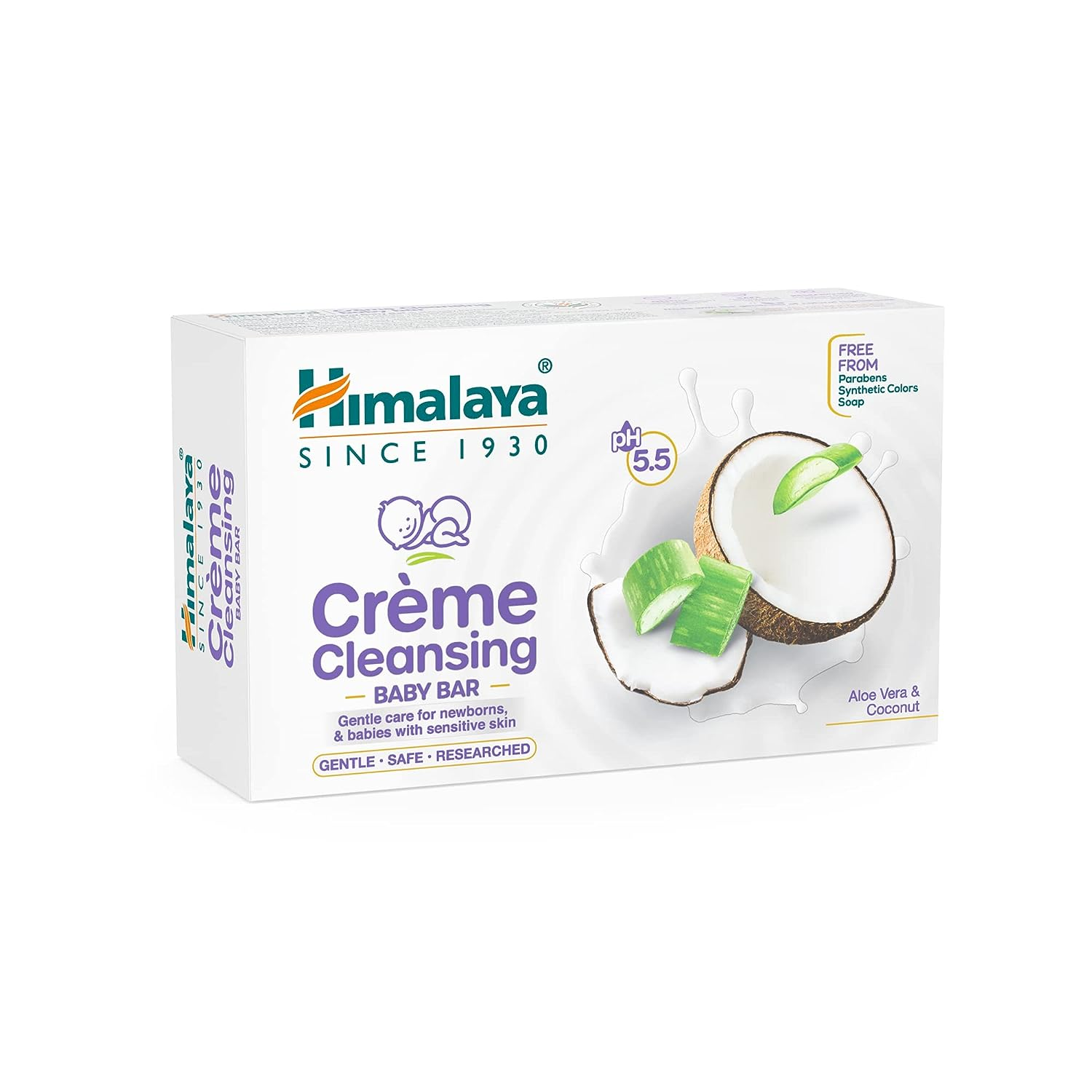 Himalaya Crème Cleansing Baby Bar 75g