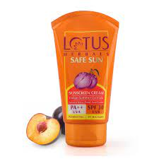 Lotus Safe Sun Sunscreen Cream SPF 30 PA++ 100g