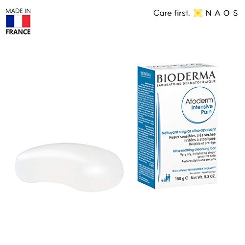 Bioderma Atoderm Intensive Pain Ultra-Soothing Cleansing Bar 150gm