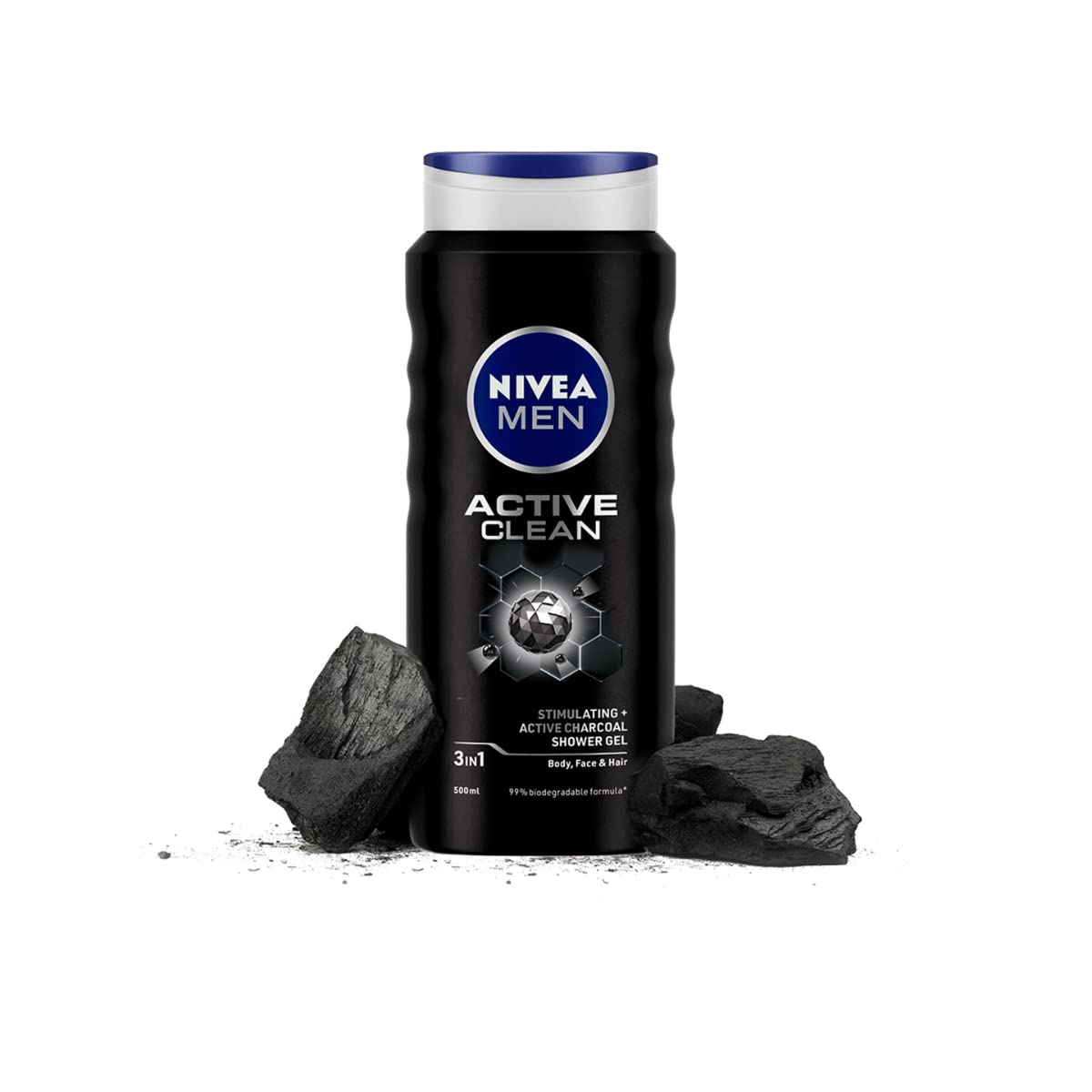 Nivea Men Shower Gel Active Clean 500ml