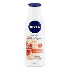 Nivea Natural Glow Cell Repair Body Lotion SPF 15 200ml