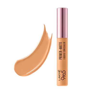 LAKMÉ 9TO5 PRIMER + MATTE LIQUID CONCEALER Sand 5.4ml