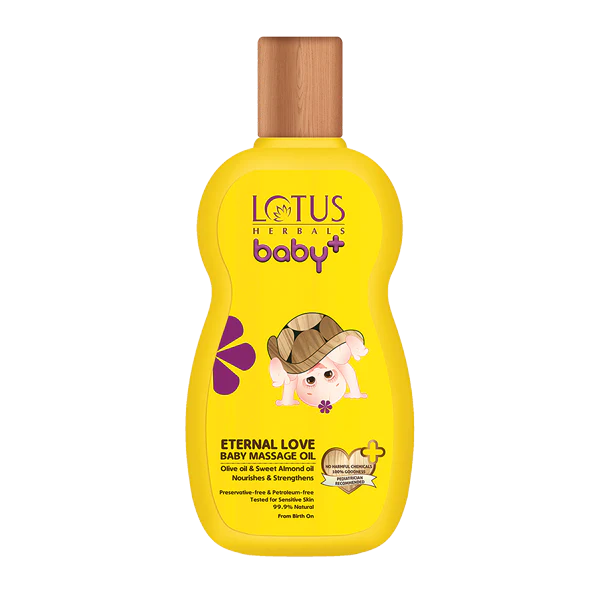 Lotus Herbals BABY ETERNAL Love Baby Massage Oil 100ml