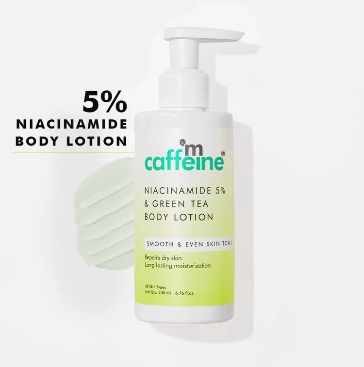 mCaffeine Green Tea & 5% Niacinamide Serum Body Lotion 200ml