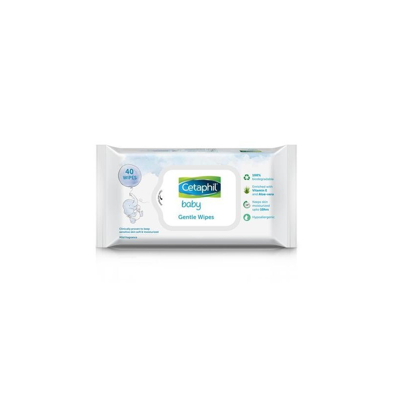 Cetaphil Baby Gentle Wipes 40s