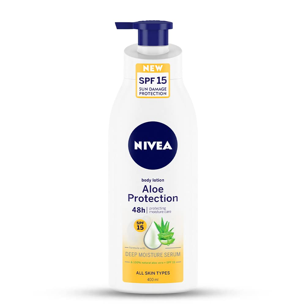 Nivea Aloe Protection Body Lotion SPF 15 400ml