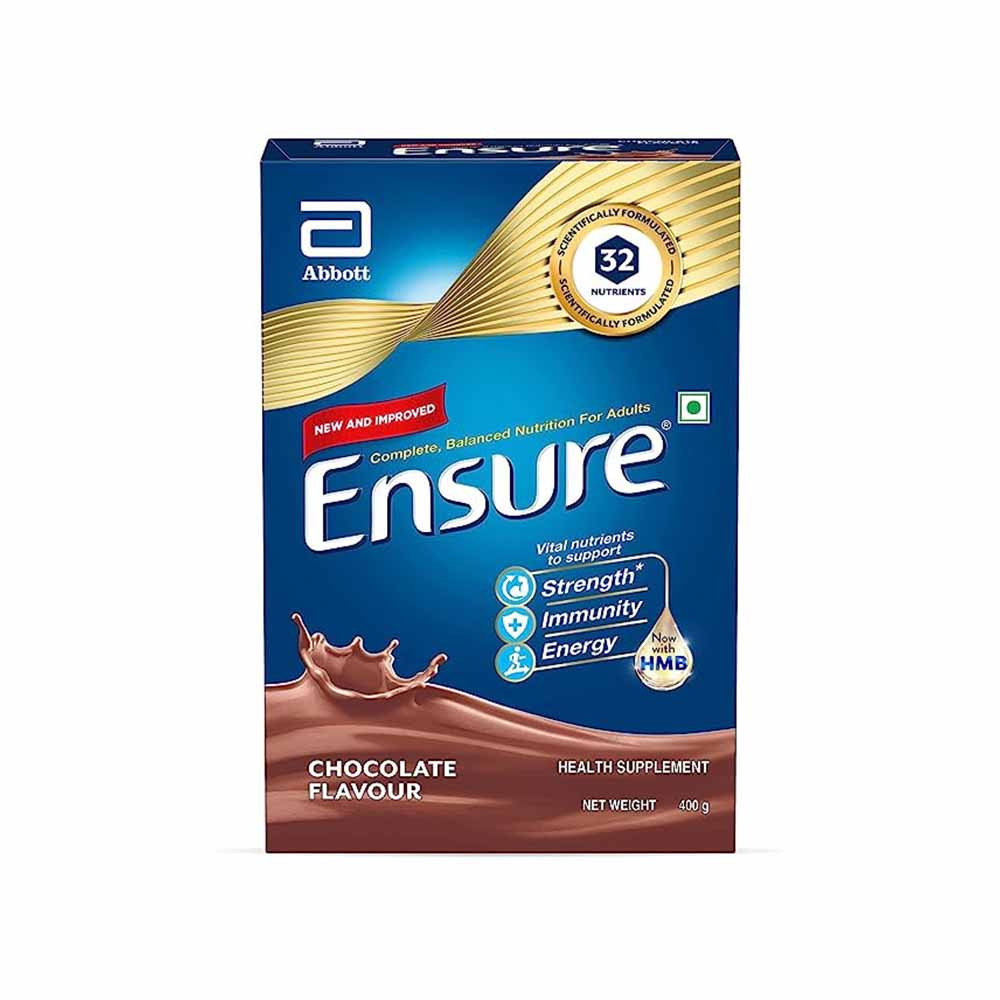 Ensure Chocolate Flavour Powder for Adults now with HMB 400 gm