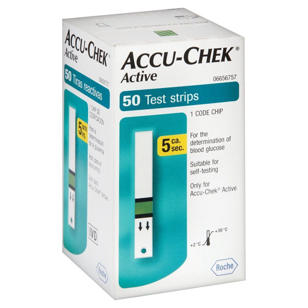 Accu-Chek Active Test Strips, 50 Count
