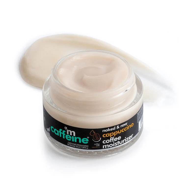 mCaffeine Cappuccino Coffee Face Moisturizer with Vitamin E - Almond Milk - 50ml