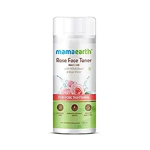 Mamaearth Rose Face Toner with Witch Hazel and Rose Water for Pore Tightening - 200ml