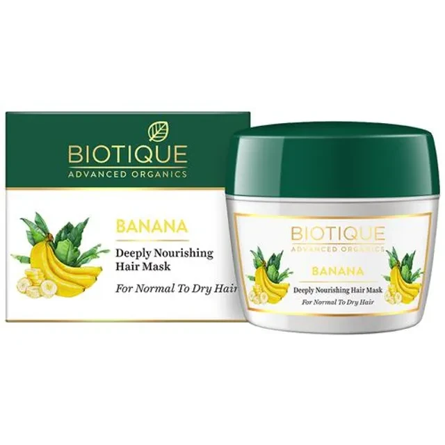 BIOTIQUE Banana Deeply Nourishing Hair Mask, 175 g