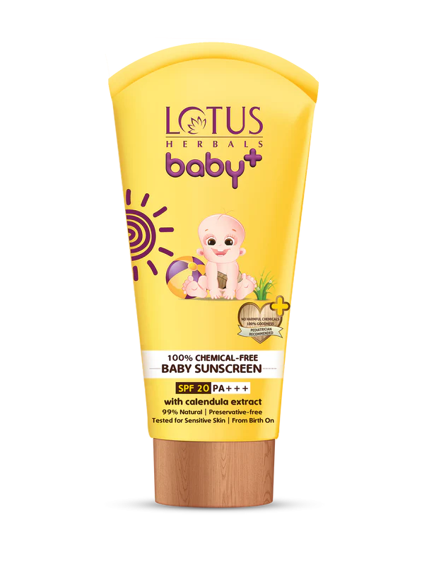 Lotus BABY+ SUNSCREEN SPF 20 PA+++ 100g