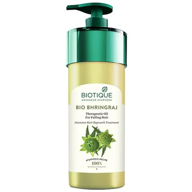 BIOTIQUE Anti Hair Fall Hair Oil - Bhringraj, Intensive Hair Growth Therapy, 800 ml