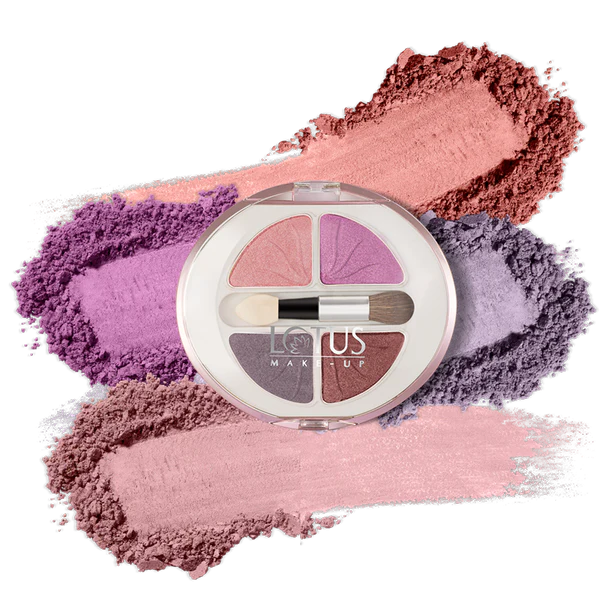 Lotus Ecostay Velvet Eye Shadow - Orchid Freshness 5.6g