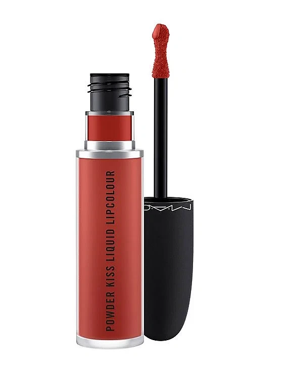 M.A.C Powder Kiss Liquid Lipcolour - Devoted To Chili 5ml
