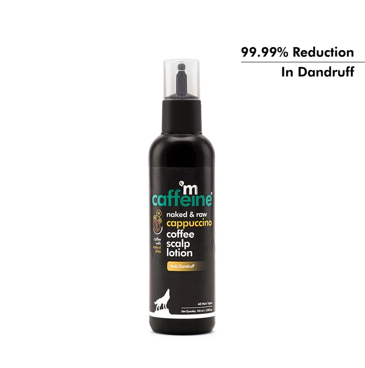mCaffeine Anti-Dandruff Cappuccino Scalp Lotion with Natural AHA - 100ml