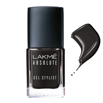 LAKMÉ ABSOLUTE GEL STYLIST NAIL COLOR Carbon 12ml