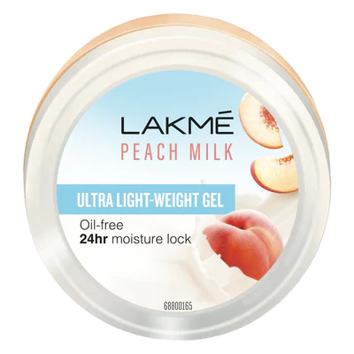 LAKME PEACH MILK ULTRA LIGHT GEL 50g