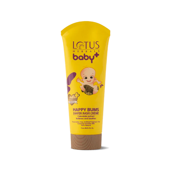 Lotus BABY+ HAPPY Bums Diaper Rash Cream 100g