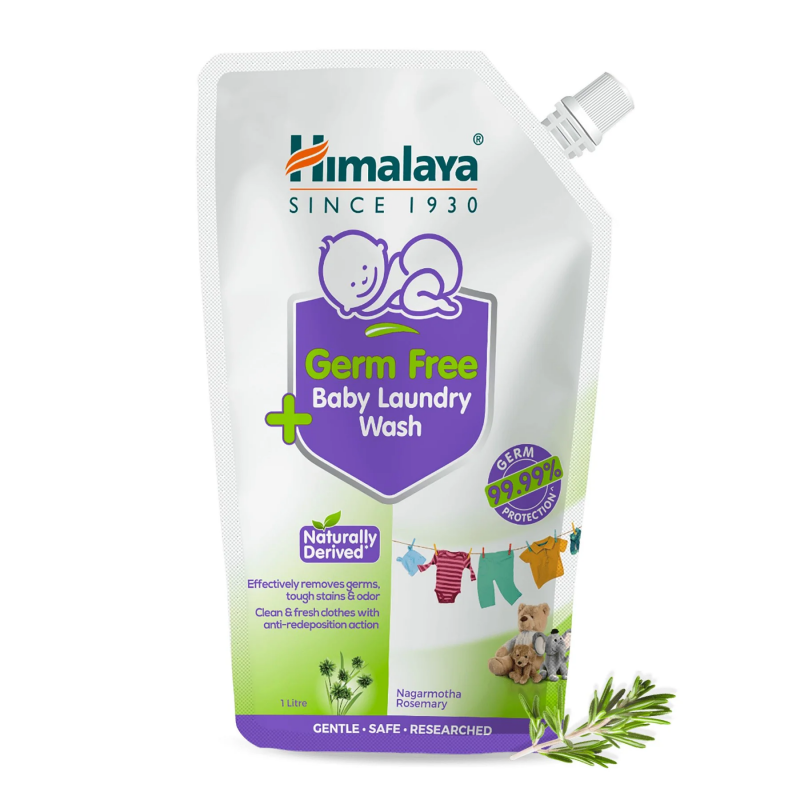 Himalaya Germ Free Baby Laundry Wash 1ltr Pouch