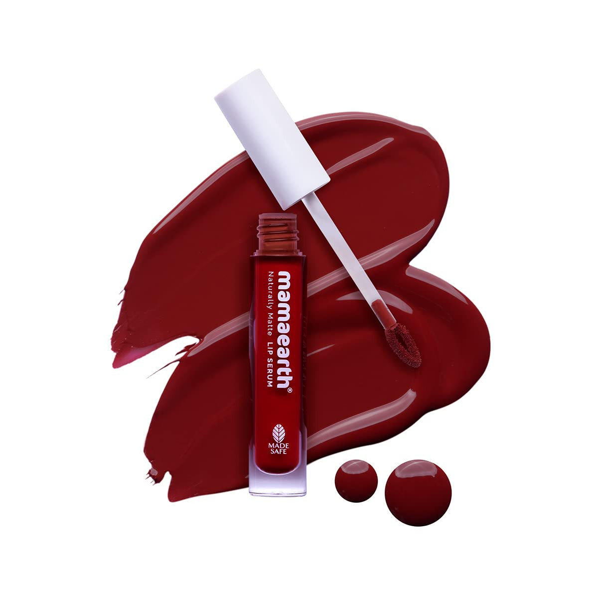 Mamaearth  Naturally Matte Liquid Lipstick - 3 ml | Chirpy Cherry