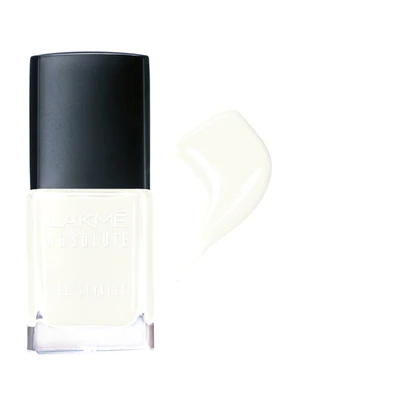 LAKMÉ ABSOLUTE GEL STYLIST NAIL COLOR Snowball 12ml