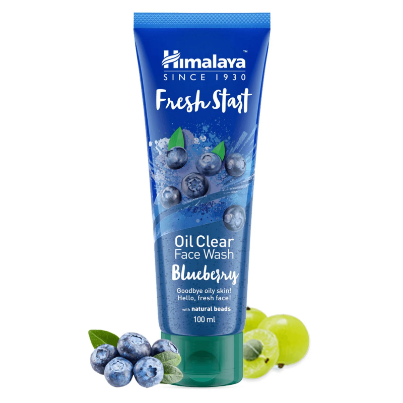 Himalaya Fresh Start Oil Clear Face Wash Blueberry 100ml