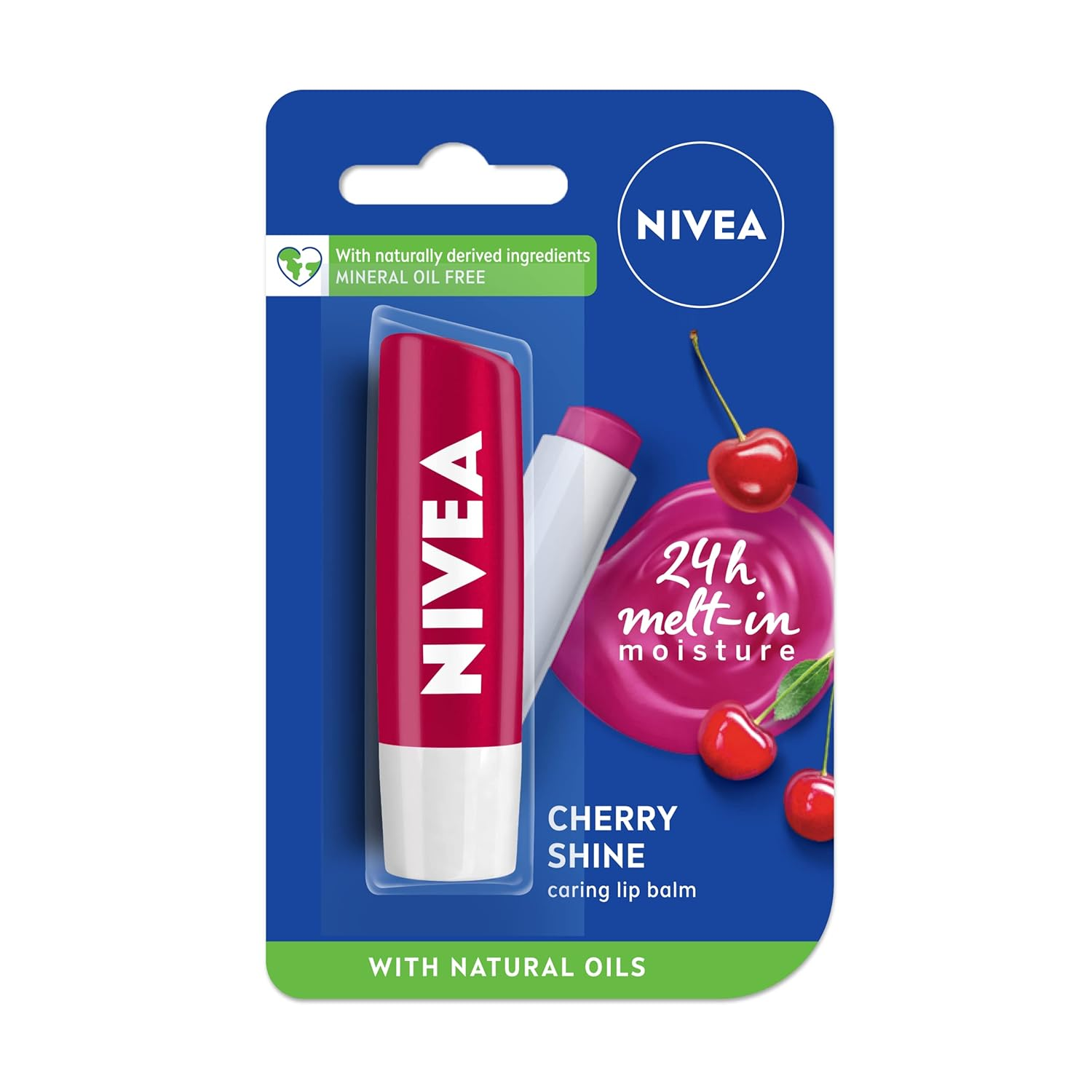 Nivea Lip Balm Cherry Shine 4.8g