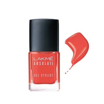 LAKMÉ ABSOLUTE GEL STYLIST NAIL COLOR Coral Rush 12ml