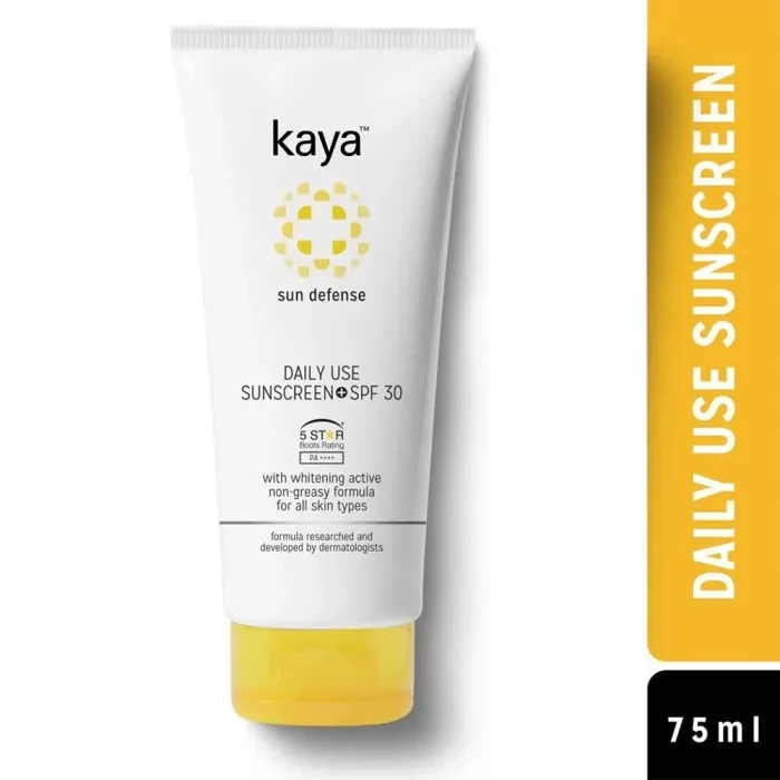 Kaya Daily Use Sunscreen SPF30 - Non Greasy 75 ml